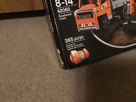 LEGO Technic 42060 Roadwork Crew, Tracks, New, Retired, Sealed, Dent on box.