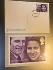GB STAMPS ROYAL MAIL OFFICIAL PHQ POSTCARD No 4 ROYAL WEDDING FIRST DAY COVER