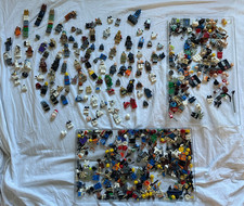 Große Lego Figuren Sammlung mit viel Star Wa...