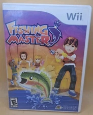 Fishing Master World Tour Nintendo Wii Konami Complete CIB Tested Working 