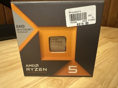 AMD Ryzen 5 7600X3D Raphael AM5 4.1GHz 6-Core Boxed CPU BRAND NEW UNOPENED