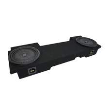 02-13 Chevy Avalanche Underseat Kicker CompVT CVT10 Dual 10" Sub Box Final 2 Ohm
