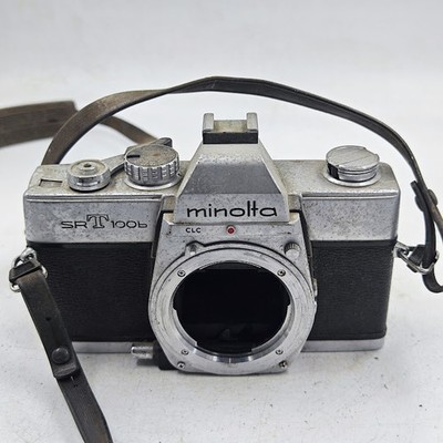 Minolta SRT 100b Vintage Kamera - Ungeprüft, Zeichen Der Verwendung