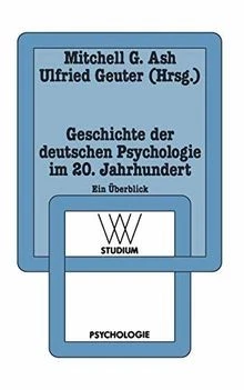 Geschichte der deutschen Psychologie im 20. Jahrhundert.... | Buch | Zustand gut