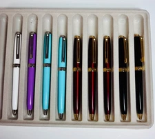 Sheaffer Prelude Mini Ballpoint Pens bulk selection. 9 instruments.