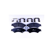 Bremsbelagsatz Scheiben mit Verschleißwarnung 16,4 mm HELLA für u.a. FORD RANGER