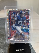 25-26 Topps Chrome Abdul Carter Rookie Molten Mercury FDI 2/6 NFL Giants