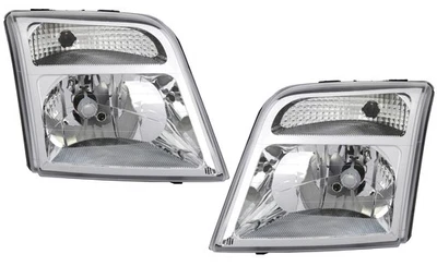Scheinwerfer Set für Ford Transit Tourneo Connect 2002-2013 H4 LWR Stellmotor - Bild 1 von 4