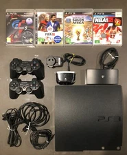 Sony PlayStation 3 Slim Launch Edition 250GB Black Console (CECH-2002B)