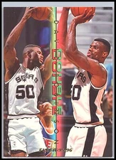 1995 Fleer #11 David Robinson Double Double