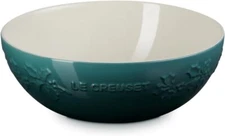 Le Creuset Stoneware Holly Collection Multi Bowl, 3.5 qt., Artichaut Stoneware