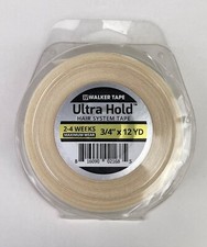 Walker Ultra Hold Double Sided Tape Roll 3/4" x 12 Yard for Lace, Wig, Hairpiece