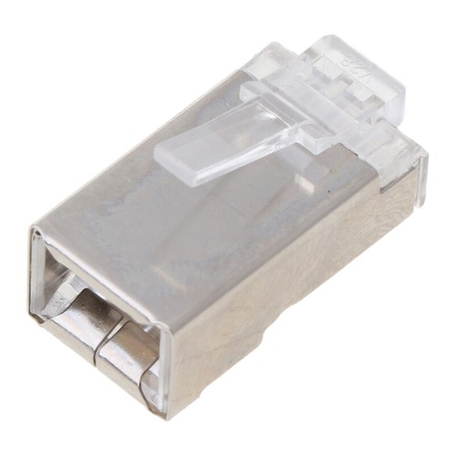 Pass Through Connectors RJ45 CAT6 LAN UTP Cable Plug Tool-Free Cat6 - Photo 4/8