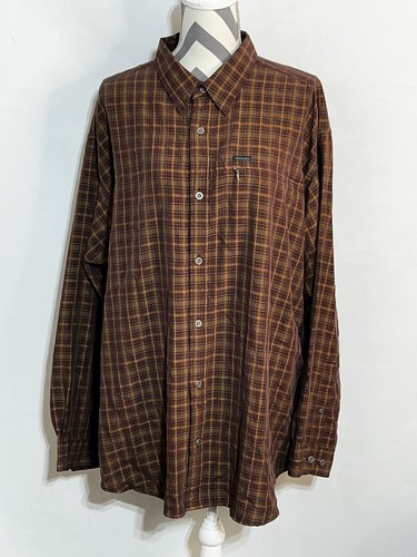 Columbia Long Sleeve Button Up Shirt Men 2XL plaid Collared Outdoor Casual - Picture 2 of 12