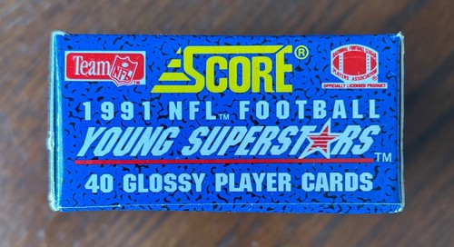 1991 SCORE NFL YOUNG SUPERSTARS FOOTBALL FACTORY SET NEW UNOPENED - Picture 5 of 7