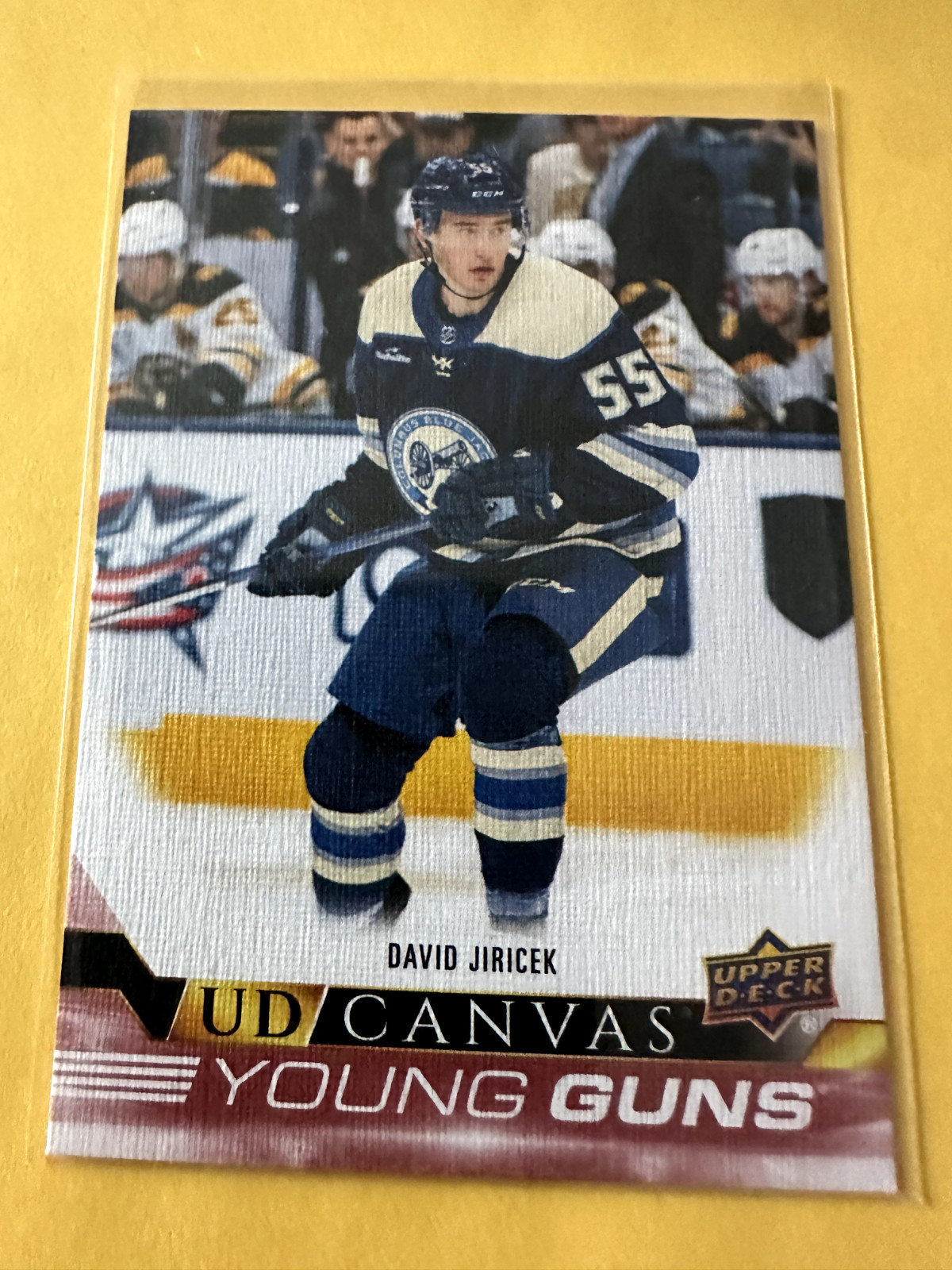 2022-23 Upper Deck Series 2 David Jiricek Young Guns Canvas #C227