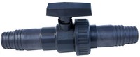 Pvc Kugelhahn Mit SchlauchtüLle 32 / 38 Mm Kugelventil Absperrhahn Absperrventil