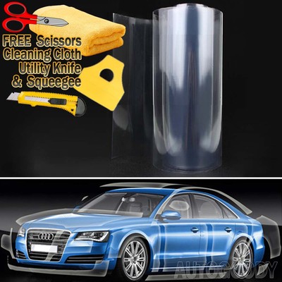 PPF Clear Paint Protection Vinyl Film Wrap Gloss TPU Car Scratch
