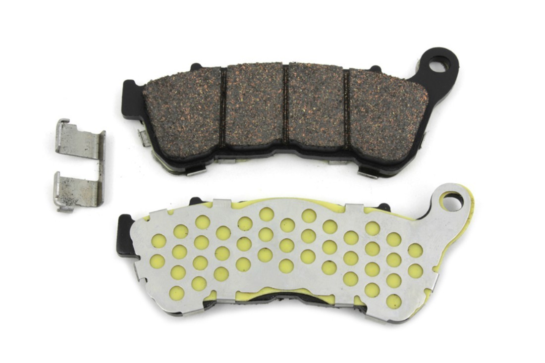 Caltric Front Semi-Metallic Brake Pads For Harley Davidson Sportster 883 Super Low 2014-2019 – 41300004 - View #4