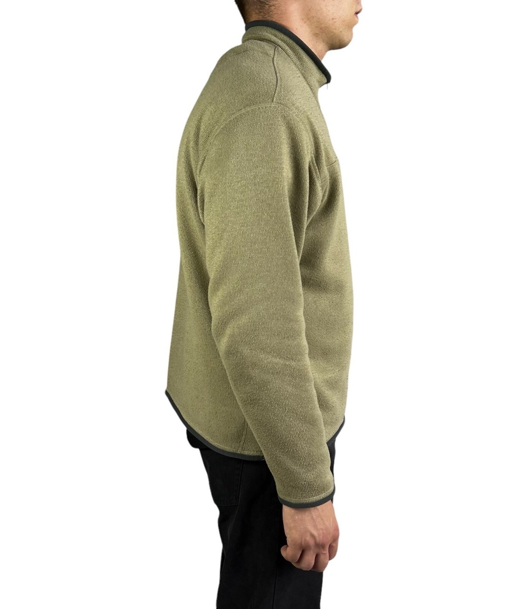 Arcteryx Men's Sweater 1/3 Zip Polartec Fleece Jacket Logo