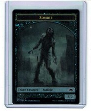 Zombie Token - Foil - Modern Horizons - Magic the Gathering
