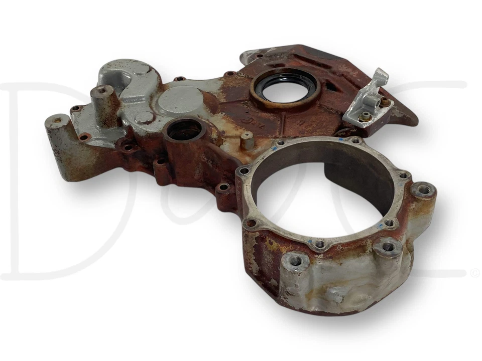 85-94 Ford F600 F700 6.6 6.6L 401 Diesel Engine Front Timing Cover Case OEM - Image 4 of 4