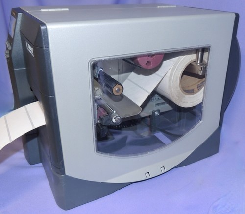 Zebra ZM400 USB Parallel Seriell Thermo Etikettendrucker + Netzkabel - Getestet - Bild 4 von 9