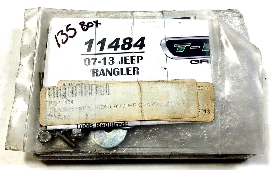 Nuevas placas de protección de parachoques cepilladas para Jeep Wrangler (JK) 2007-2013 T-Rex 11484 Foto 3 de 3