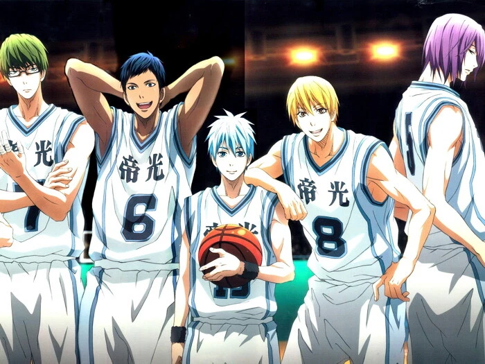 Kuroko No Basket Coloring Book: popular sport manga and anime