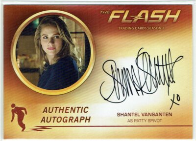 The Flash Season 2 Autograph Card SVS Shantel Vansanten as Patty Spivot