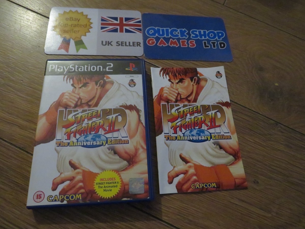 Hyper Street Fighter II – PS2 – The Anniversary Edition – PAL – Complet Et Testé