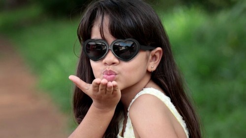 New Heart Kids Childrens Sunglasses UV400 Classic Girls Lolita Fashion Glasses - Picture 63 of 66