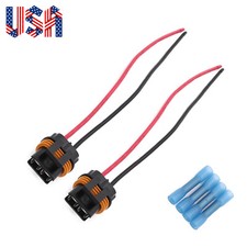2Pcs Fan Cooling Connector Plug Harness Fit for Pontiac Chevrolet Buick Ford