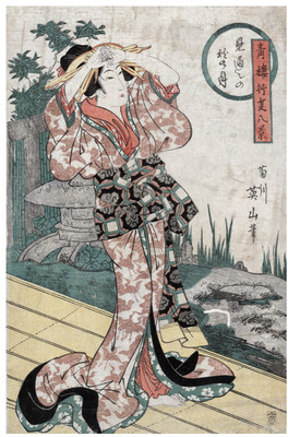 Japanese POSTER.Home wall.Geisha.Asian art.Interior Room Wall Decor.106i