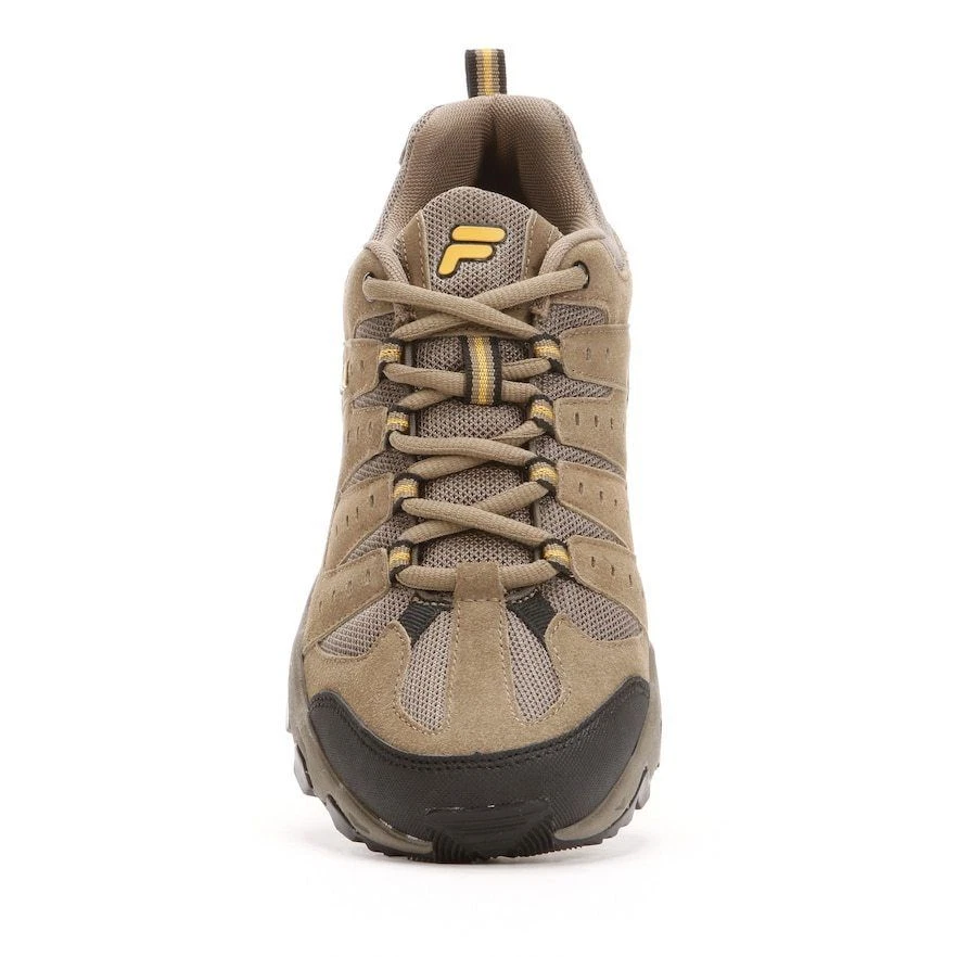 NIB Men s FILA Travail Trail Running Shoes Brown Gold Sizes 7 and