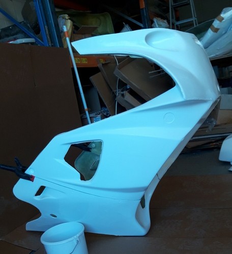Yamaha FZR750 R OW01 Race Front Fairing Panels Set Fiberglass New - Picture 6 of 7