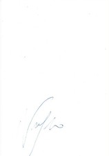 Diego Nargiso Autogramm signed 10x15 cm Karteikarte 