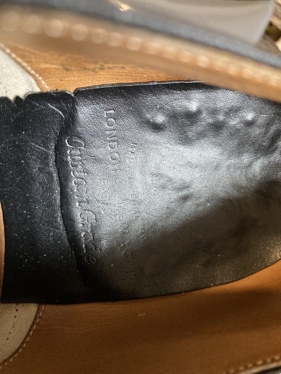 CHURCH'S : DIPLOMAT : BLACK LEATHER OXFORD BROGUE SHOES CHURCH'S : DIPLOMAT : BLACK LEATHER OXFORD BROGUE SHOES