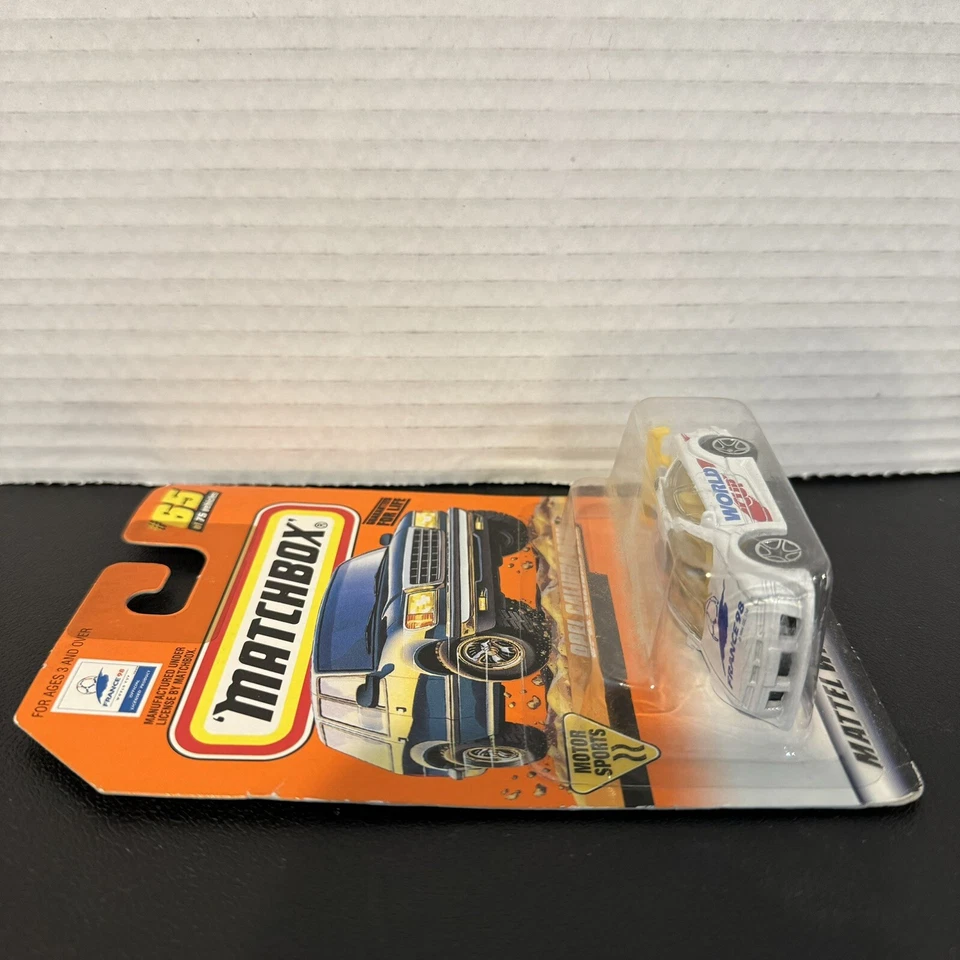 1998 Matchbox Motor Sports Opel Calibra DTM #65 World Cup Collectible Toy Car - Image 4 of 4