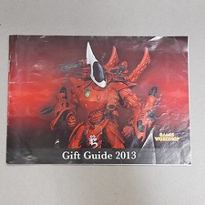 Vintage GAMES WORKSHOP GIFT  GUIDE 2013 BOOKLET Adelaide Store Sticker Fair Rare