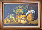 G. STEWART (20th Century), Large Still Life, Orig. OIl / Canvas, 24" by 36" — photo 5