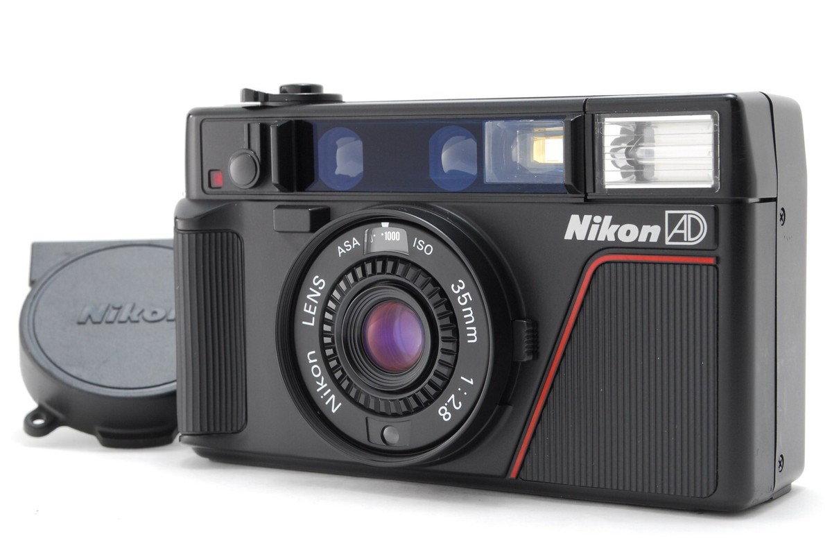Nikon L35AD ピカイチ ニコン 35mm ISO1000 NEAR MINT w/Cap] Nikon L35AD ISO 1000 Pikaichi Point & Shoot