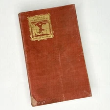 Cyrano DeBergerac Edmond Rostand 1898 Hard Cover Book Book Lover vintage