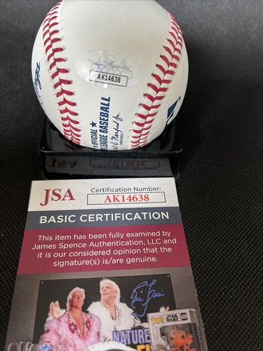 Eloy Jimenez Chicago White Sox Firmato OML Major League Baseball Ufficiale ~ JSA - Foto 2 di 4