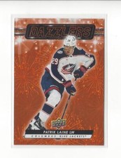2023-24 Upper Deck Dazzlers Orange #DZ90 Patrik Laine Blue Jackets