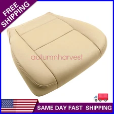 For 2001 2002 2003 2004 Toyota Tundra Driver Bottom Leather Seat Cover Tan