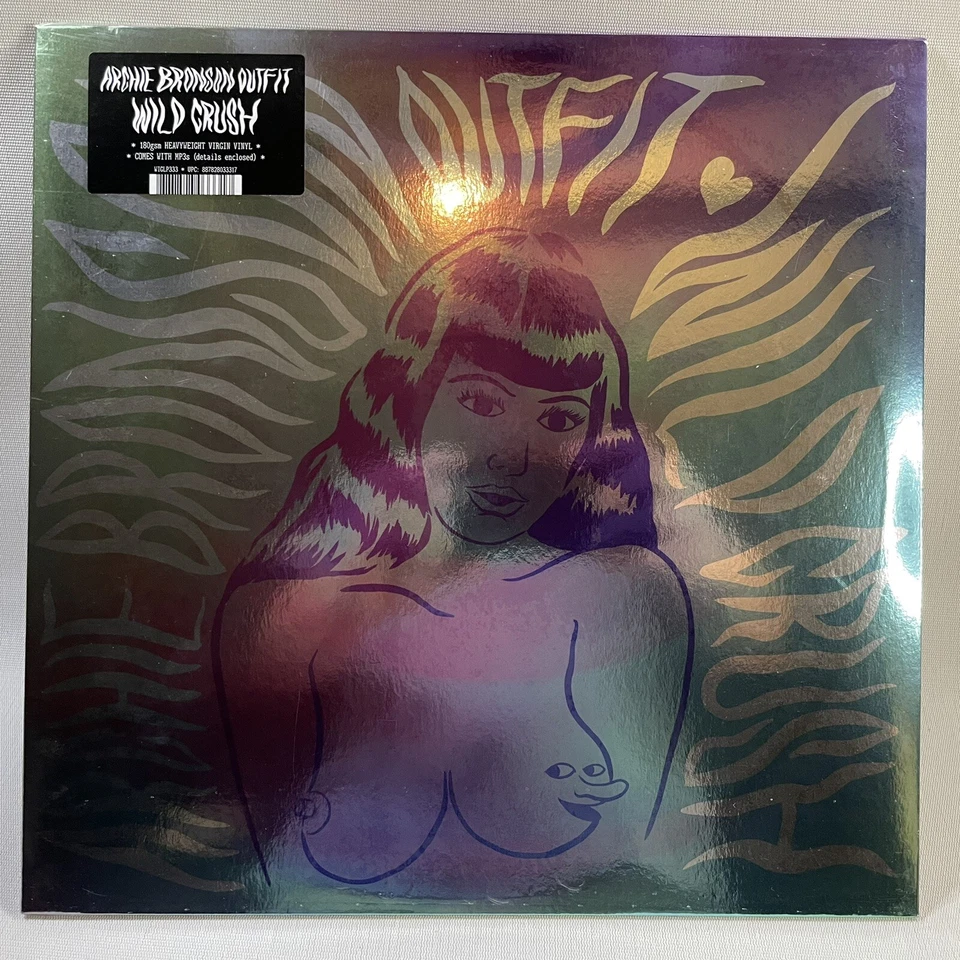 Archie Bronson Outfit Wild Crush Vinyl Record LP Album 180gsm 2014 WIGLP333 - Image 3 of 4