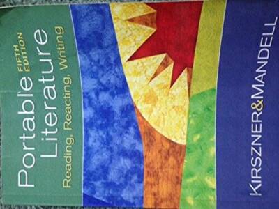 Portable Literature- Reading, Reacting, Writing (5th edition) - Paperback - GOOD | eBay