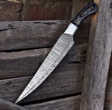 12”inch Chef Knife Japanese Kitchen Slicing VG10 Damascus Steel Cooking Cutlery