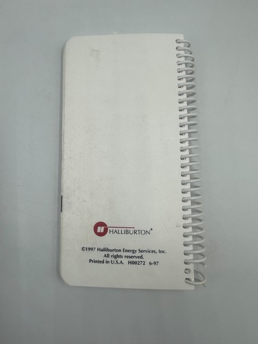 Halliburton Dyna-Drilling Handbook 1997 Oil Field Rig Ephimera - Foto 4 di 4